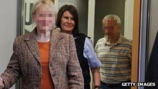 Andreas and Heidrun Anschlag in court in Stuttgart, Germany, 2 Jul 13