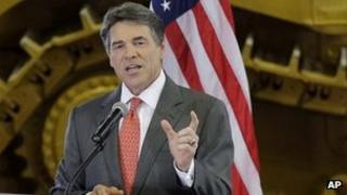 Texas Governor Rick Perry announces he will retire, in San Antonio, Texas, on 8 July 2013