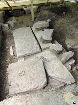 Jewish gravestones uncovered in Vienna