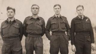 (l-r) David Raikes, David Perkins, Alexander Bostock, and John Hunt