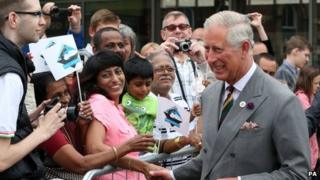Prince Charles at NRM