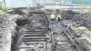 Waggonway found in Walker, Newcastle