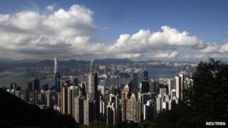 Hong Kong skyline (file pic June 2013)