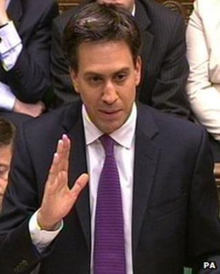 Labour leader Ed Miliband