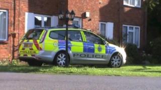 Police at scene