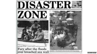 Town Floods - Daily Post