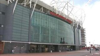 Manchester United's ground at Old Trafford