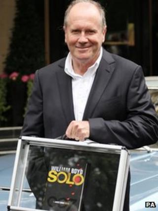 William Boyd with Solo book