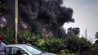 Foundry Lane, Horton fire