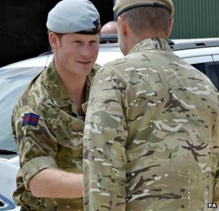 Prince Harry in Perth on 6 September 2013