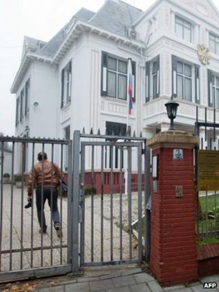 Hague Russian Embassy In 113