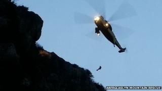 Rescue helicopter