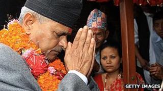 Nepali President Baran Yadav