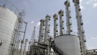 Heavy water plant in Arak (file image)