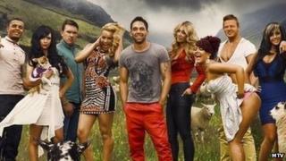 The cast of MTV's The Valleys