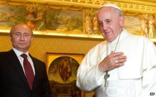 When the Pope met Putin