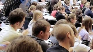 Students in lecture