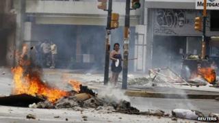Power cuts protest in Buenos Aires