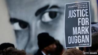 Duggan protest