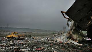 Landfill site near Canterbury