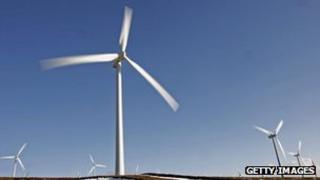 Image caption Constructing, operating and maintaining the turbines 