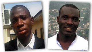 Mohaman Babalala and the man pretending to be him