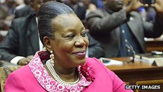 Central African Republic interim president Catherine Samba-Panza
