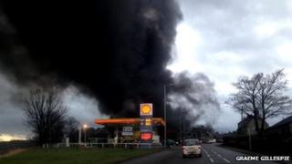 Fire in Keith