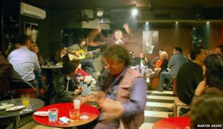 Firdoss cafe in Damascus