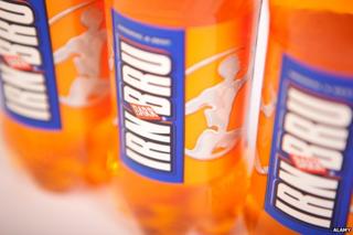 Irn Bru bottles