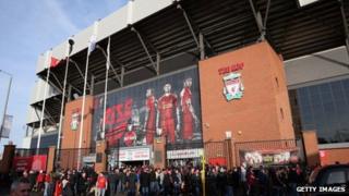 The Kop at Anfield