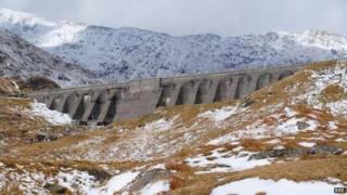 The Cruachan power station was built deep inside the rock of Ben Cruachan