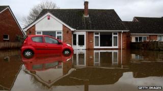Flooding in Somerset