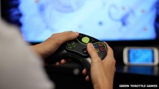 Green Throttle Games controller