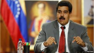 Venezuela's President Nicolas Maduro