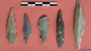 Flint tools