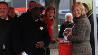 Abdul Turay campaigning in Estonia