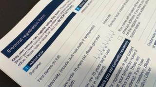 Registration form