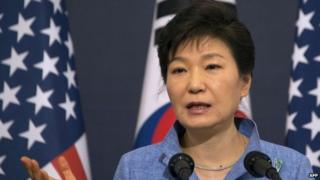 File photo: South Korean President Park Geun-hye