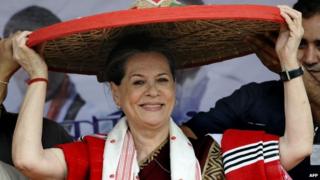 Congress president Sonia Gandhi is a candidate from Rae Bareli in Uttar Pradesh state