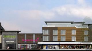 Artist's impression of St Martin's Precinct