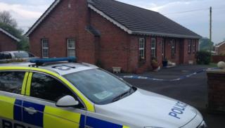 Police said there had been an "incident" at a house in Lisburn