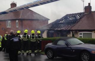 Explosion in Tingley