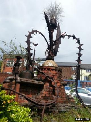 Heavy Plant sculpture