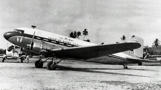 The plane that was hijacked