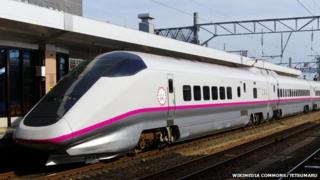 An E3-type Shinkansen train