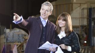 Peter Capaldi and Jenna Coleman