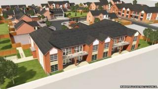 Artist's Impression of Brownlow Road Redevelopment