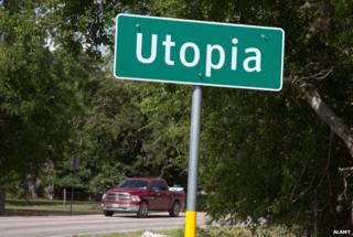 Utopia sign