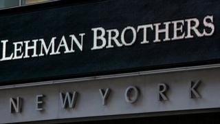 Lehman Brothers headquarters, New York on 15 September, 2008